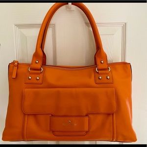 Kate Spade Large Orange Shoulder Bag